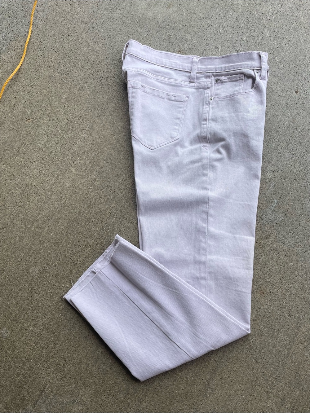 Kensie light lavender cropped Jeans